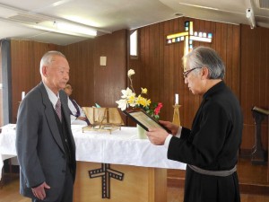 平聖ミカエル会衆　最後の礼拝